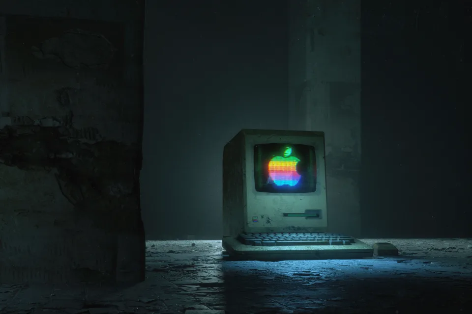 Apple computer Apple logo