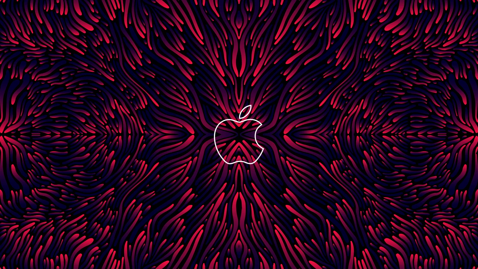 Apple logo Abstract background