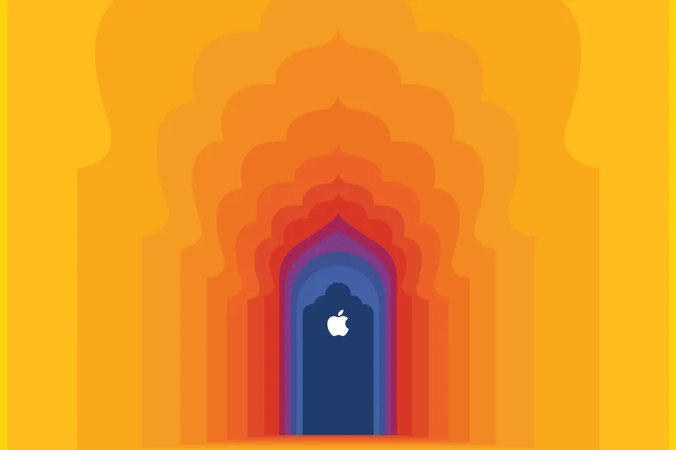 Apple logo Apple store