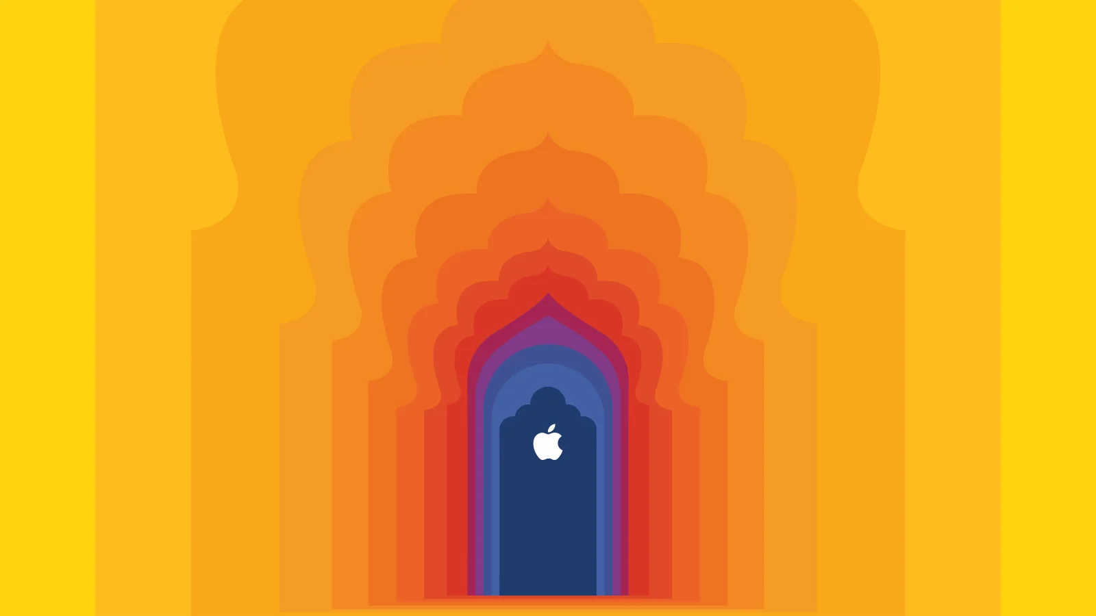 Apple logo Apple store