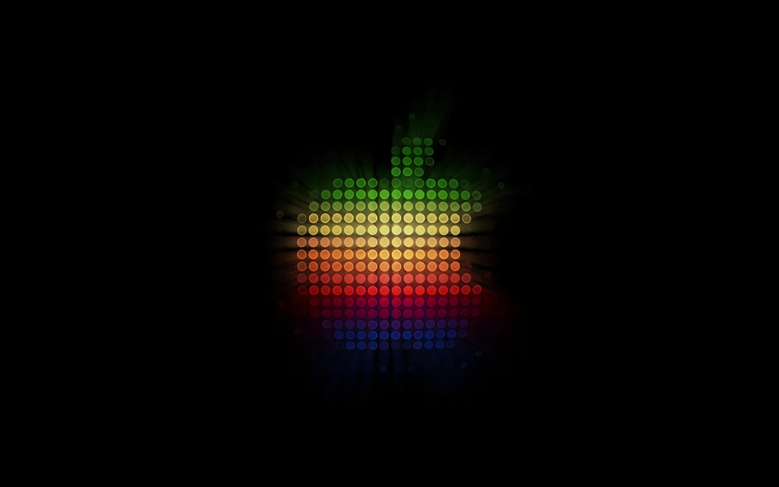 Apple logo Colorful