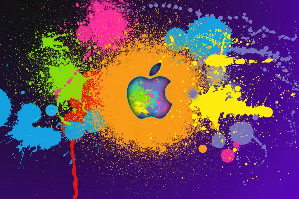 Apple logo Paint
