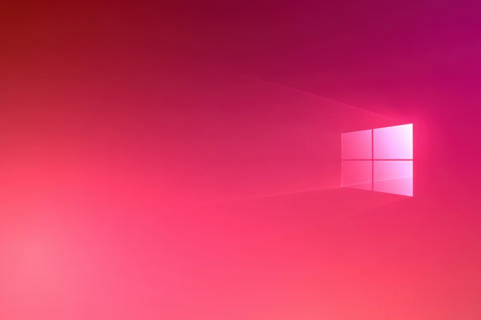 Windows 10 Red gradient