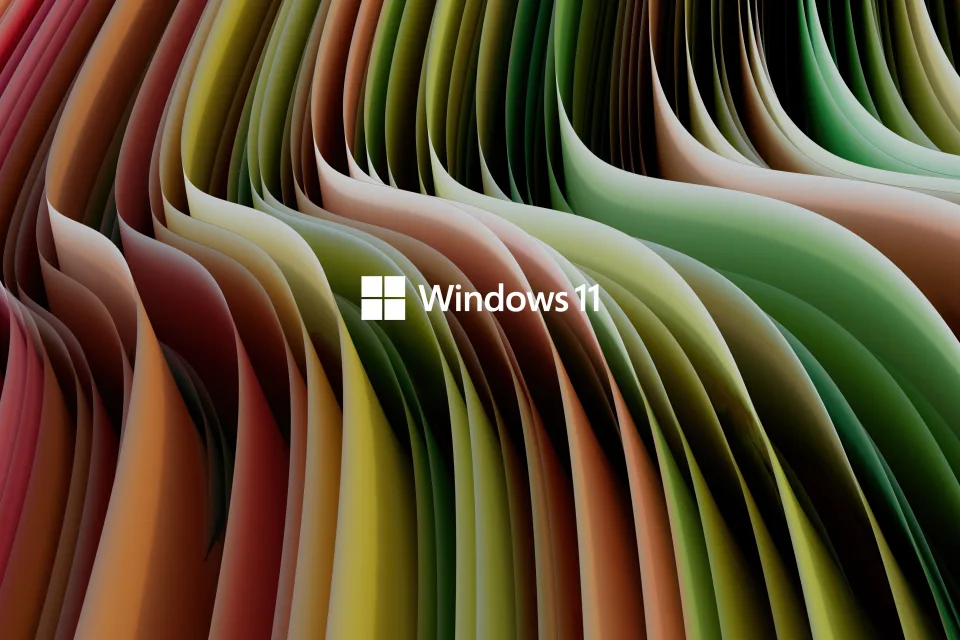 Windows 11 Colorful waves