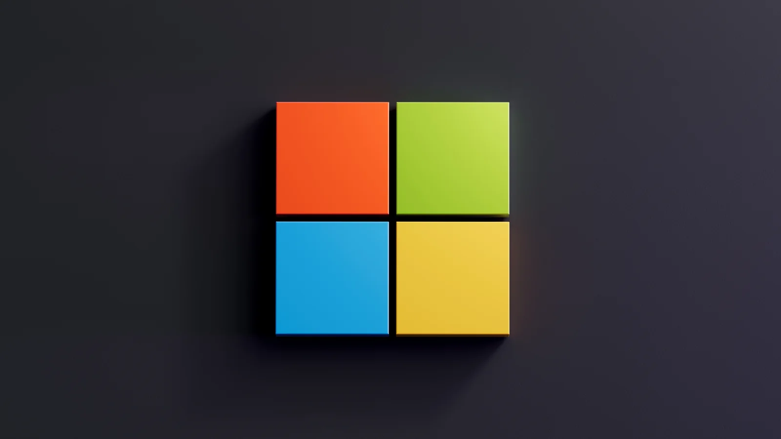 Windows logo Dark background