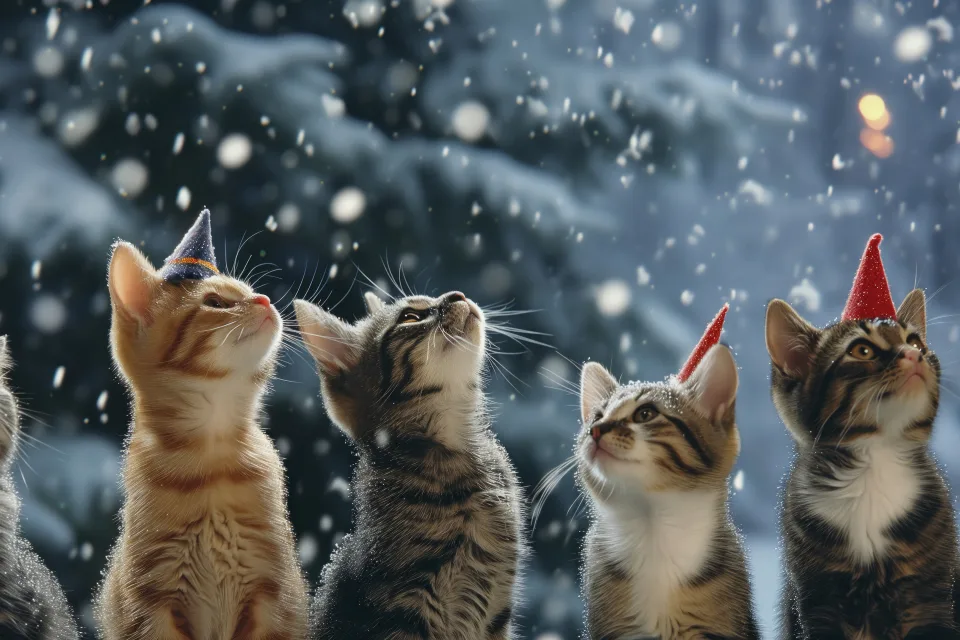 Schauen auf Schnee