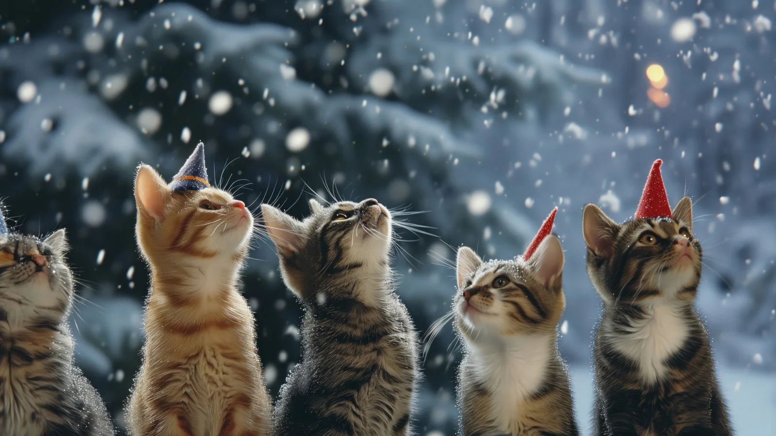Schauen auf Schnee