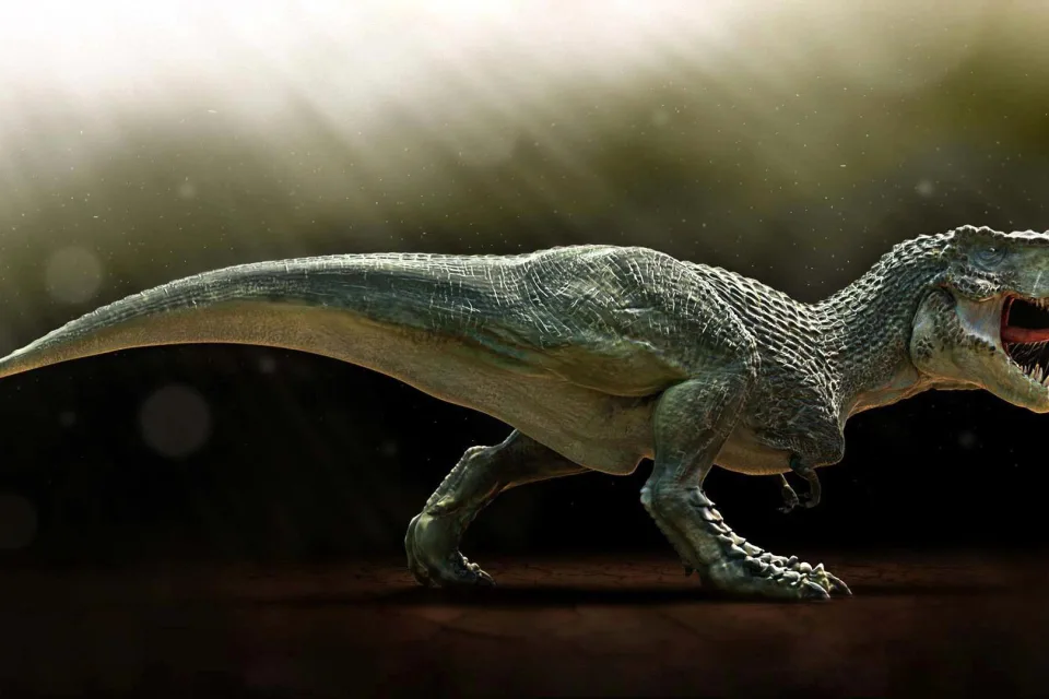 Antiker Dinosaurier