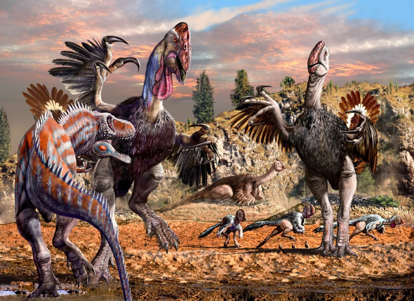 Dinosaurier Vögel