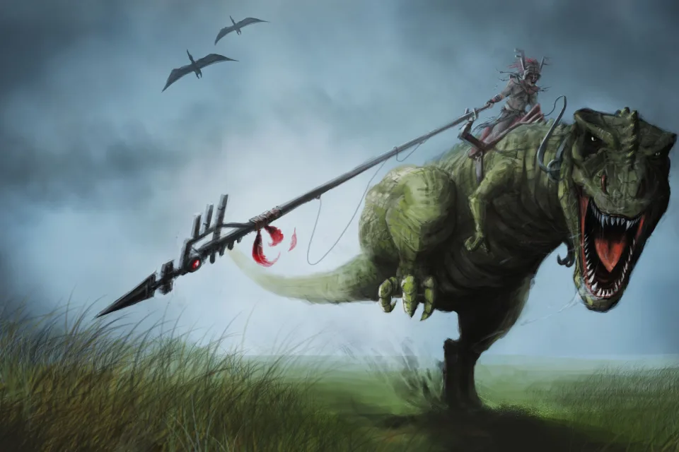 Dinosaurier – Reiter