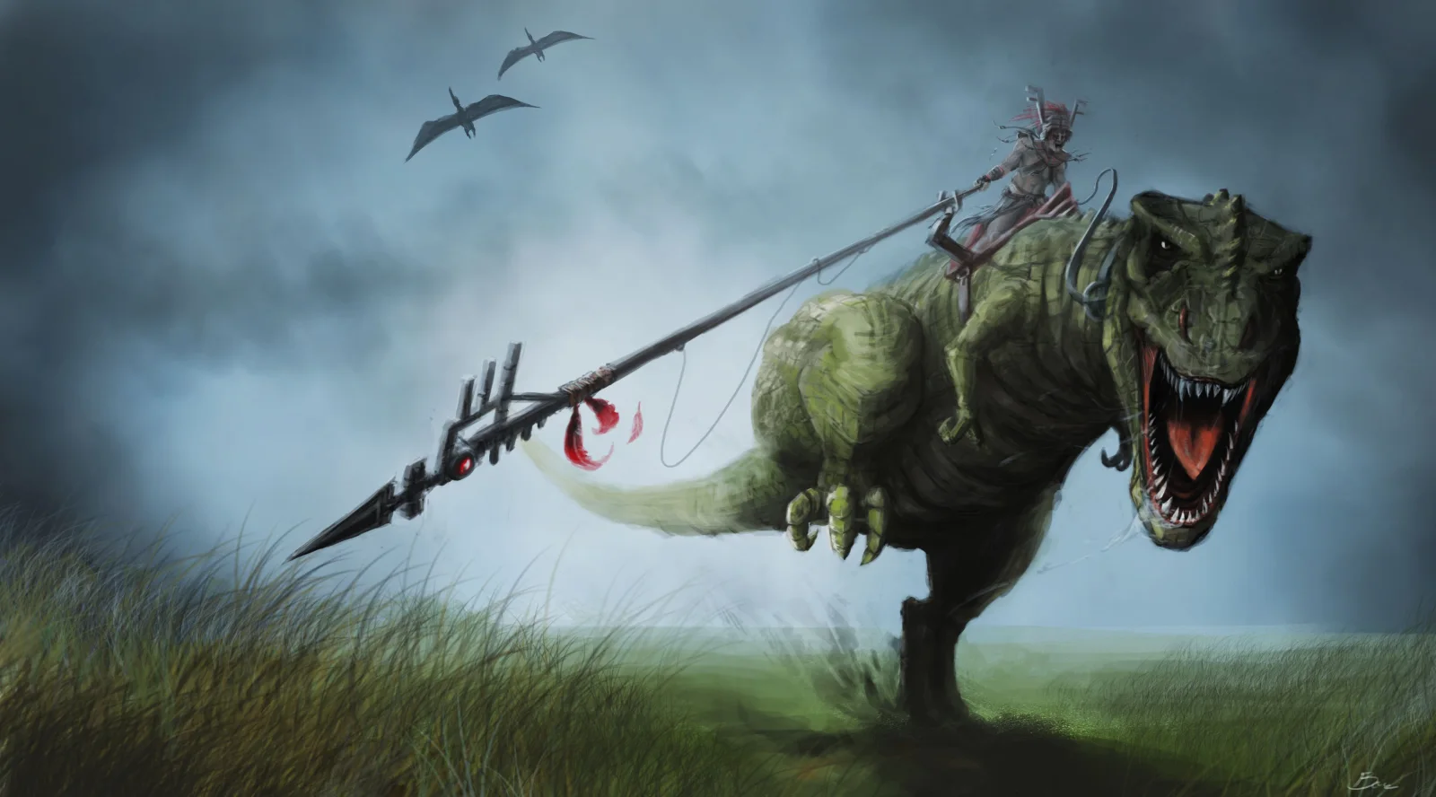 Dinosaurier – Reiter