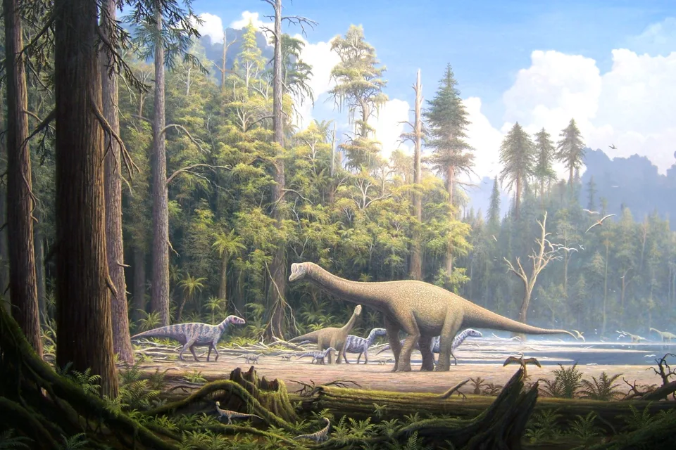 Dinosaurierfamilie