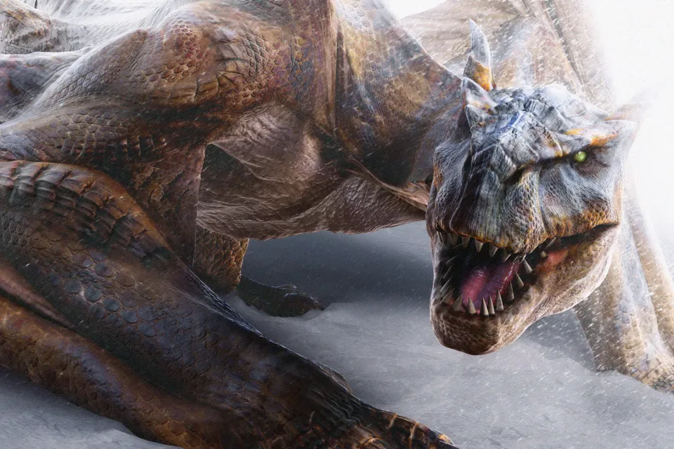 Grünäugig Dinosaurier