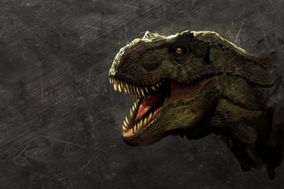Kopf Dinosaurier