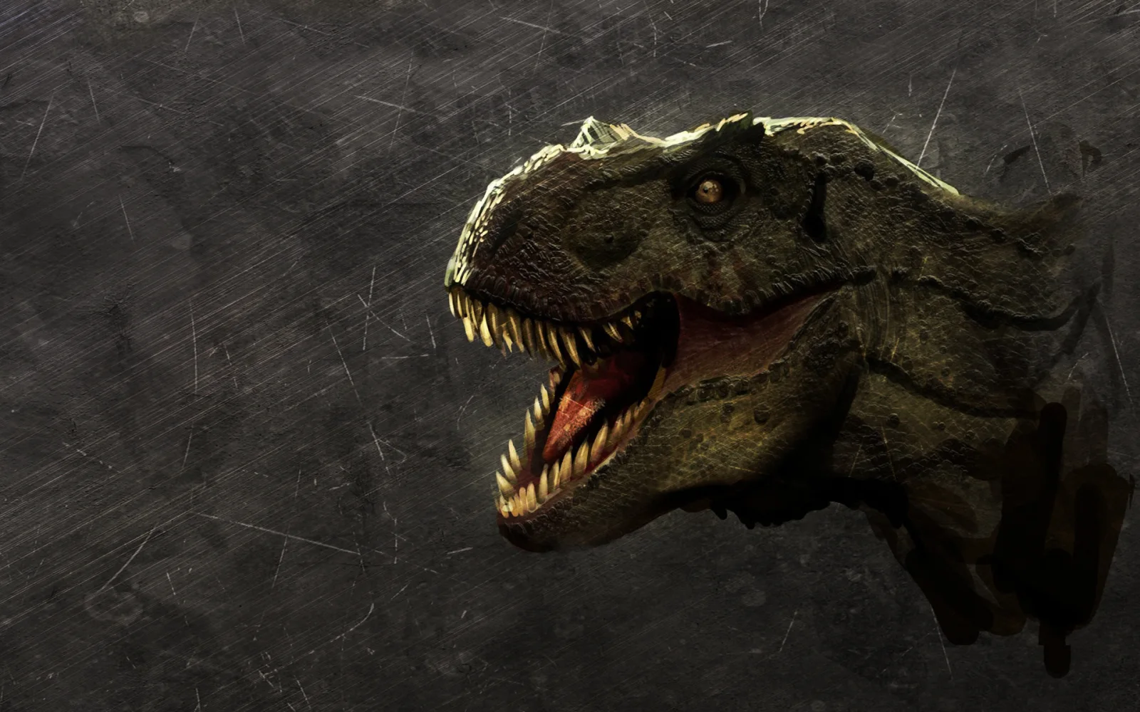 Kopf Dinosaurier