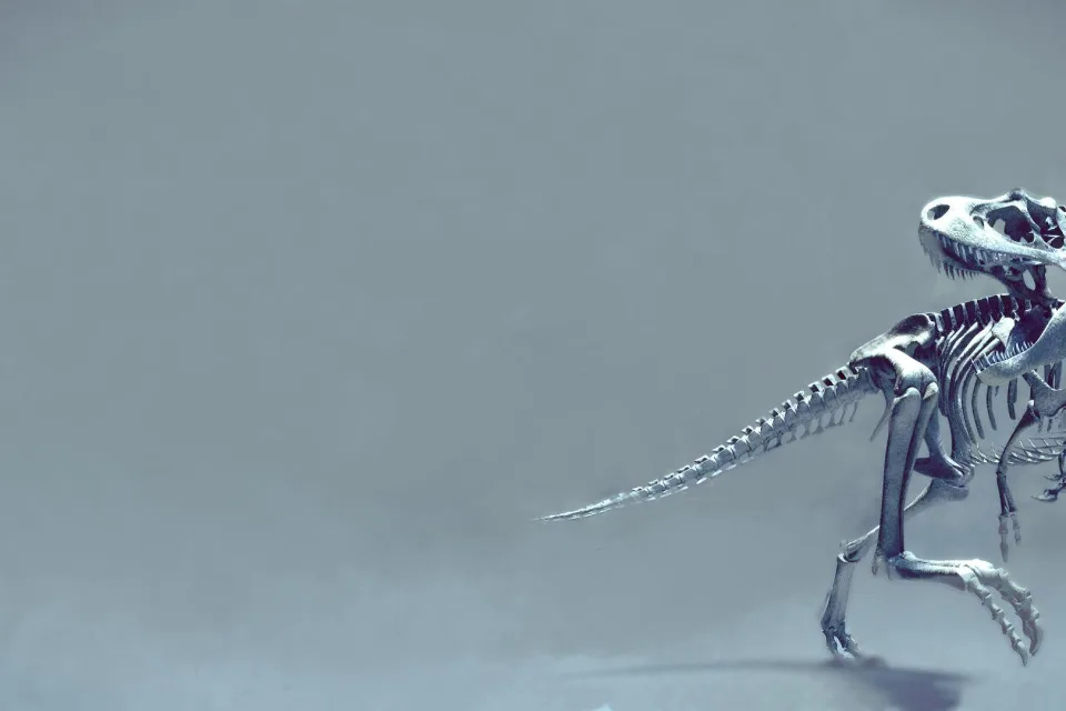 Skelett Dinosaurier