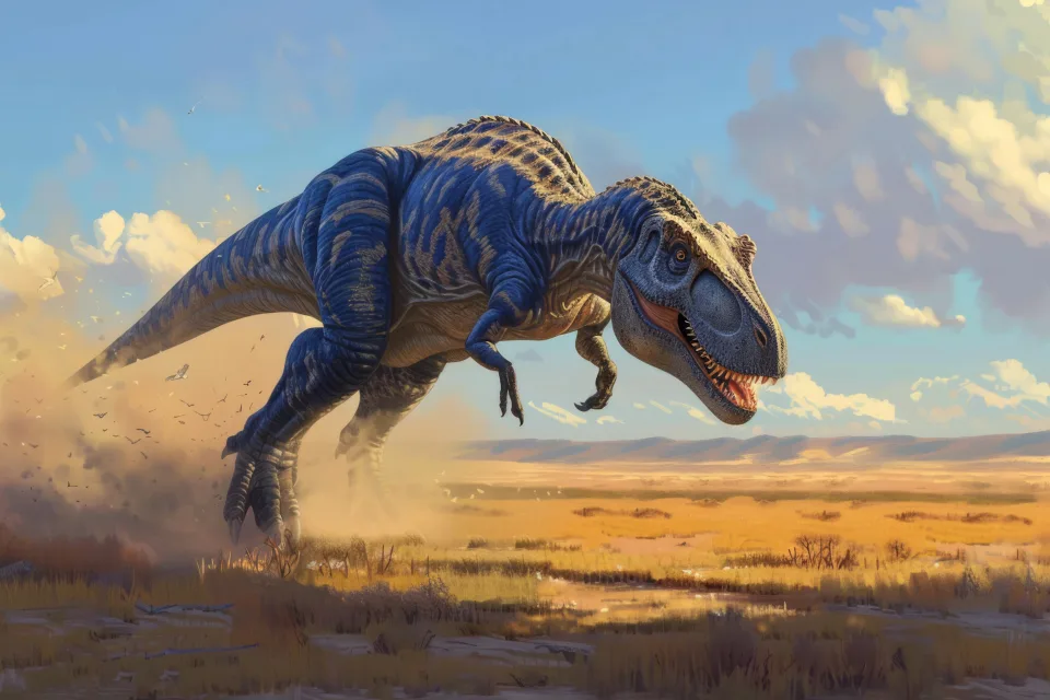 Tiermotiv – Tyrannosaurus läuft