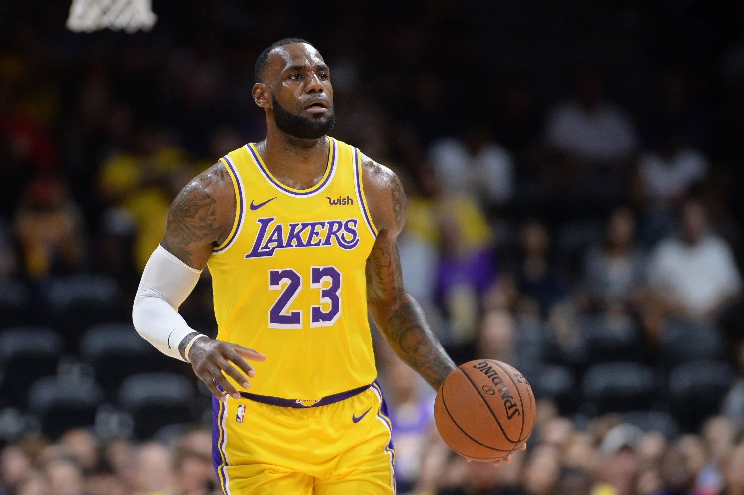 Basketballspieler LeBron James Spieler Team « »