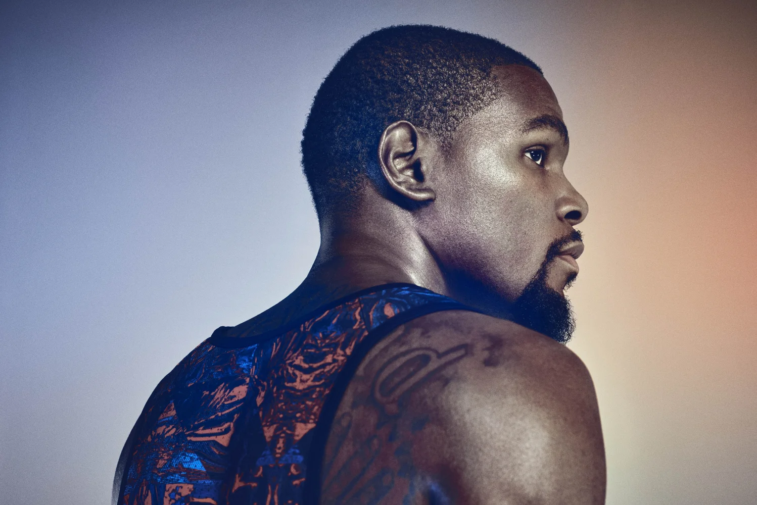 Basketballspieler Rückansicht