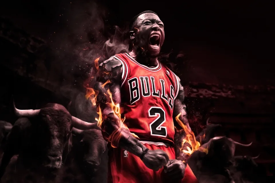 Basketballspieler Spieler Team Chicago Bulls