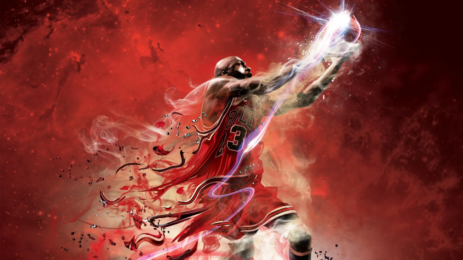 Wurf Ball Basketballspieler Michael Jordan NBA