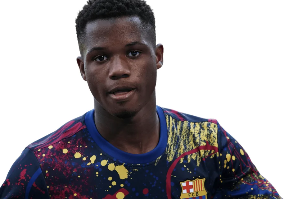 Spanischer Fußballspieler Vereins Barcelona