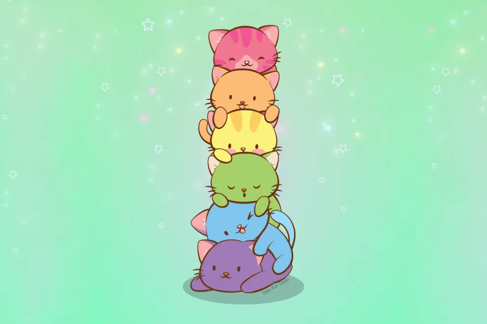 Cat pile