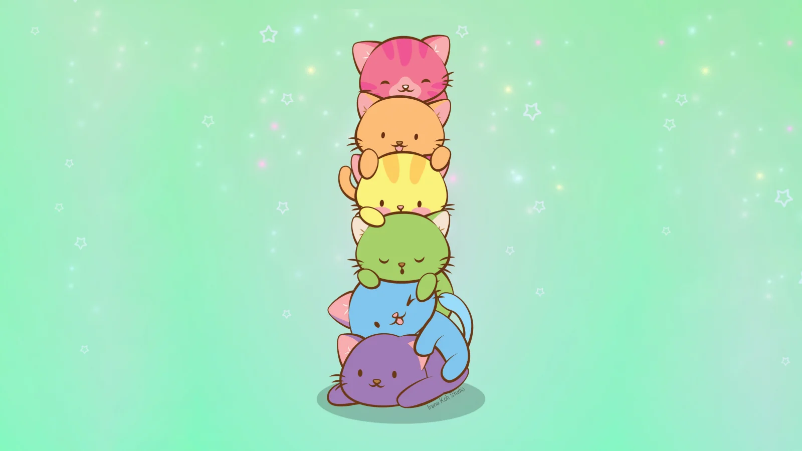 Cat pile
