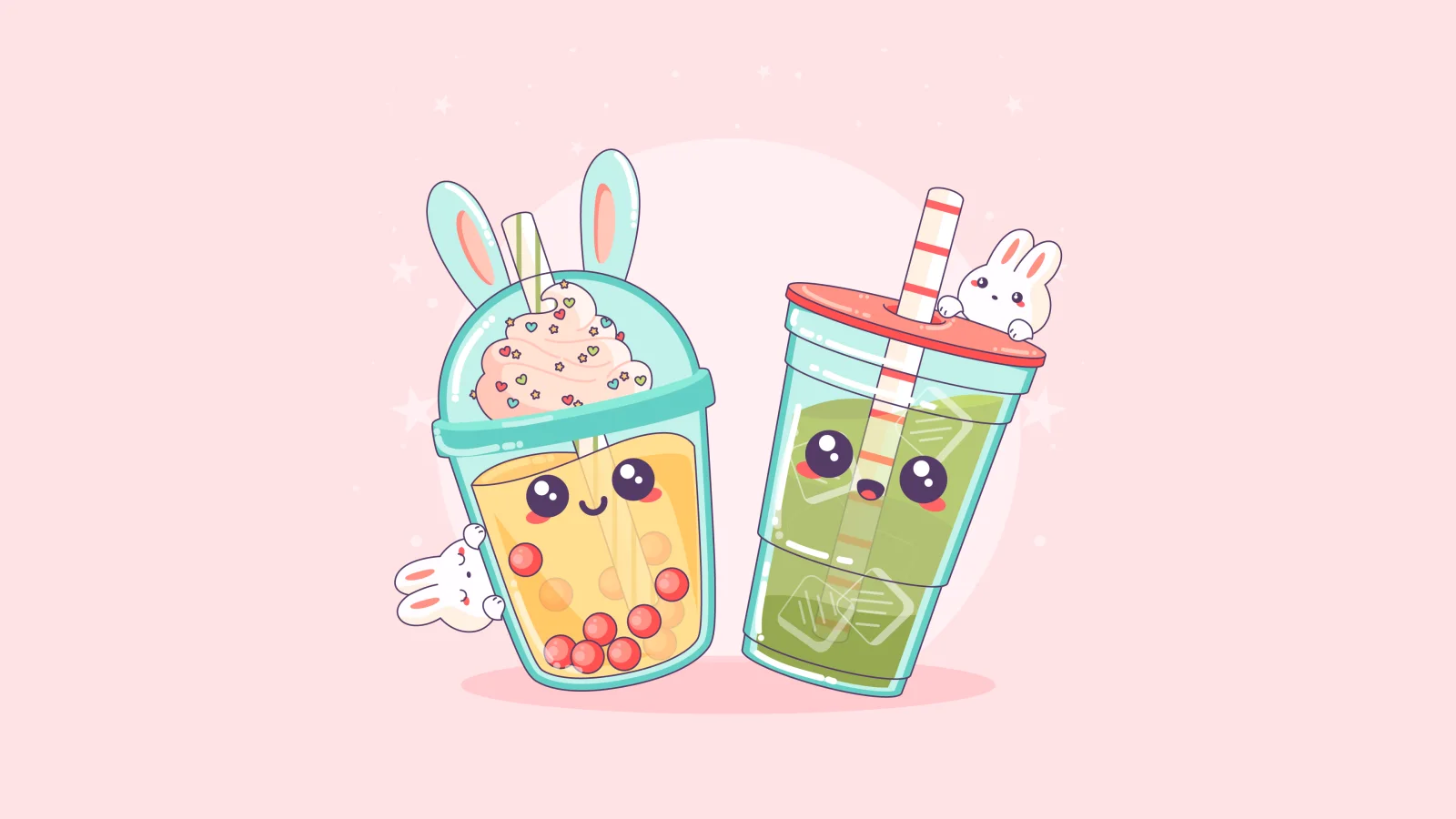 Kawaii bubble tea 2