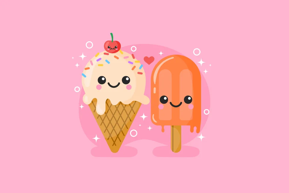 Kawaii ice cream 3