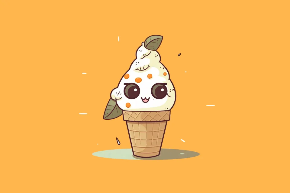 Kawaii ice cream