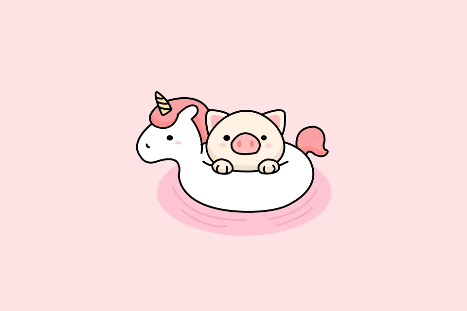 Kawaii unicorn