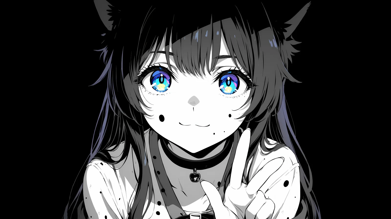 Kawaii Katzenmädchen