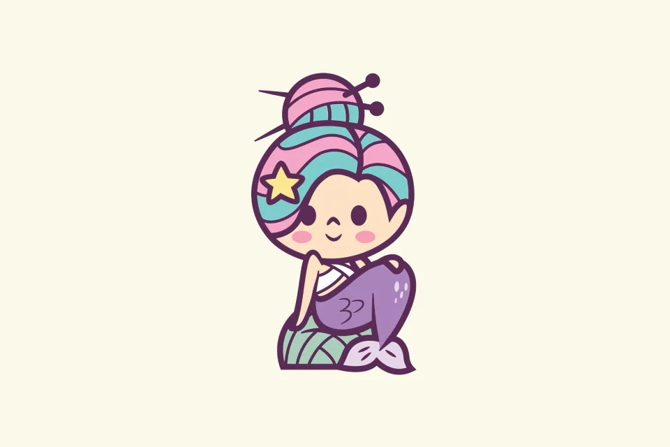 Süß mermaid
