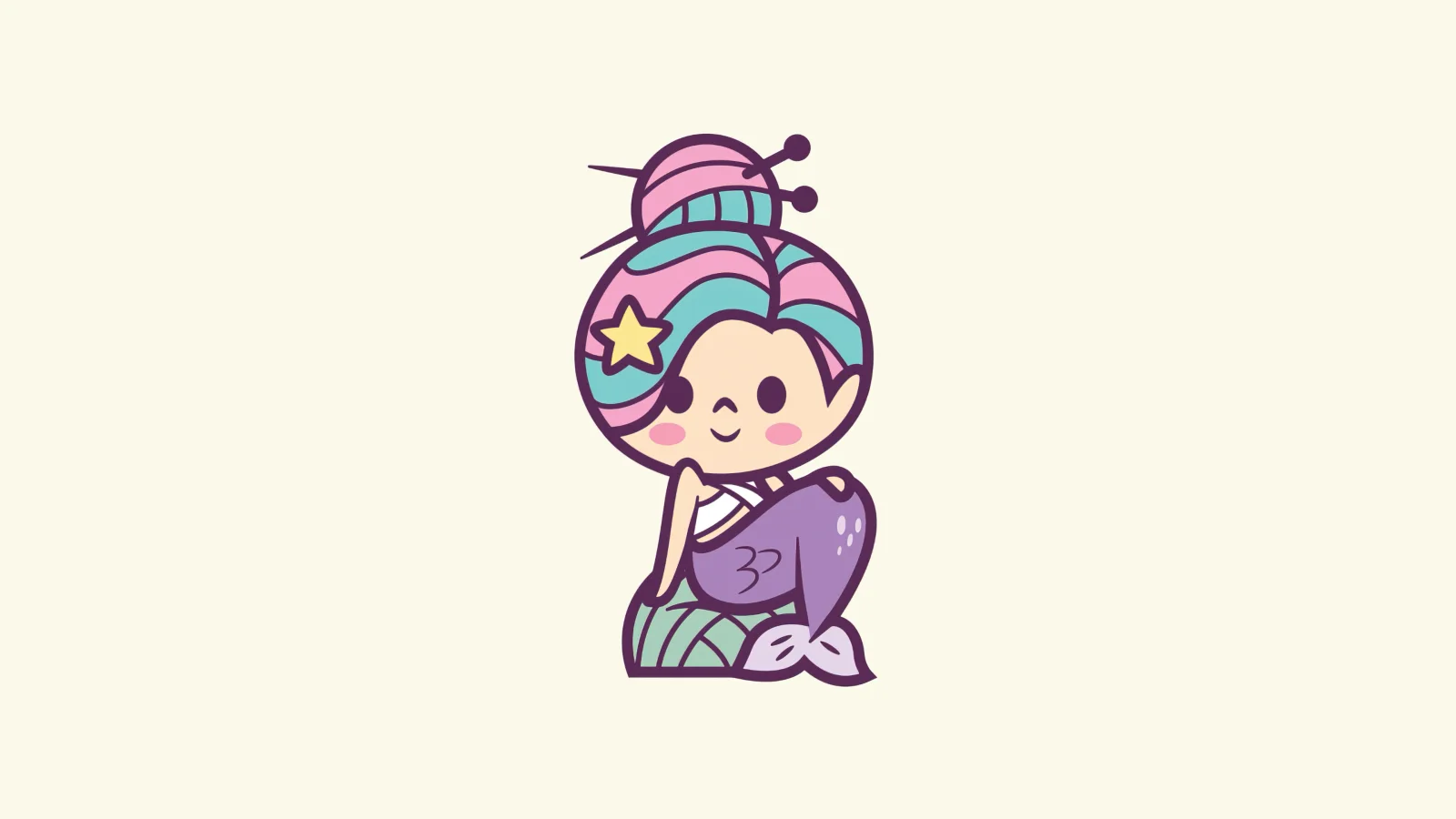 Süß mermaid