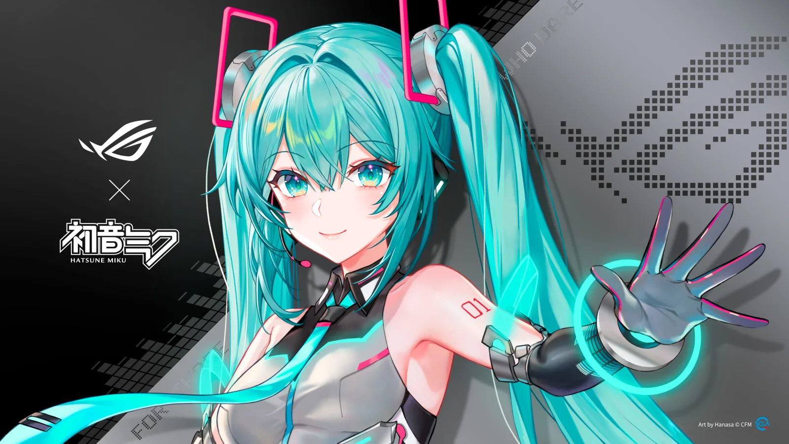 Hatsune Miku ASUS ROG