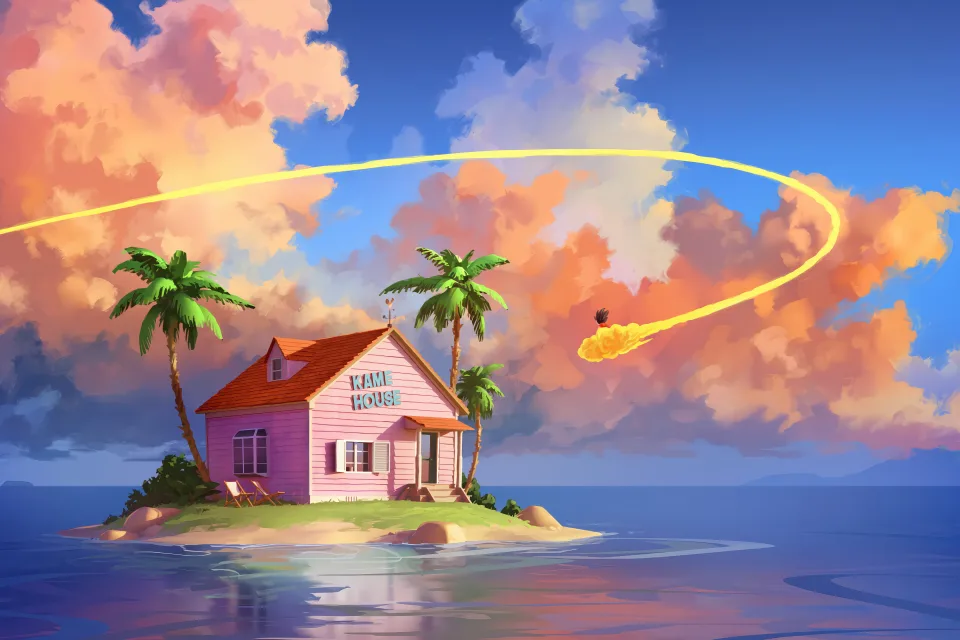 Kame House Dragon Ball Z