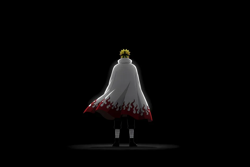 Minato Namikaze minimalistisch