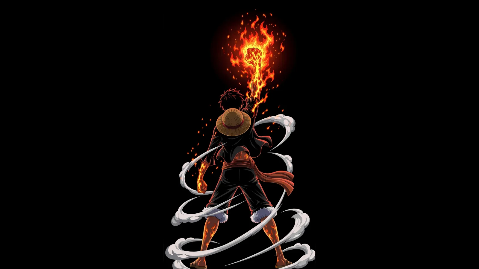 Monkey D. Luffy Rot Hawk