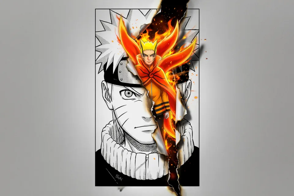 Naruto Uzumaki Skizze