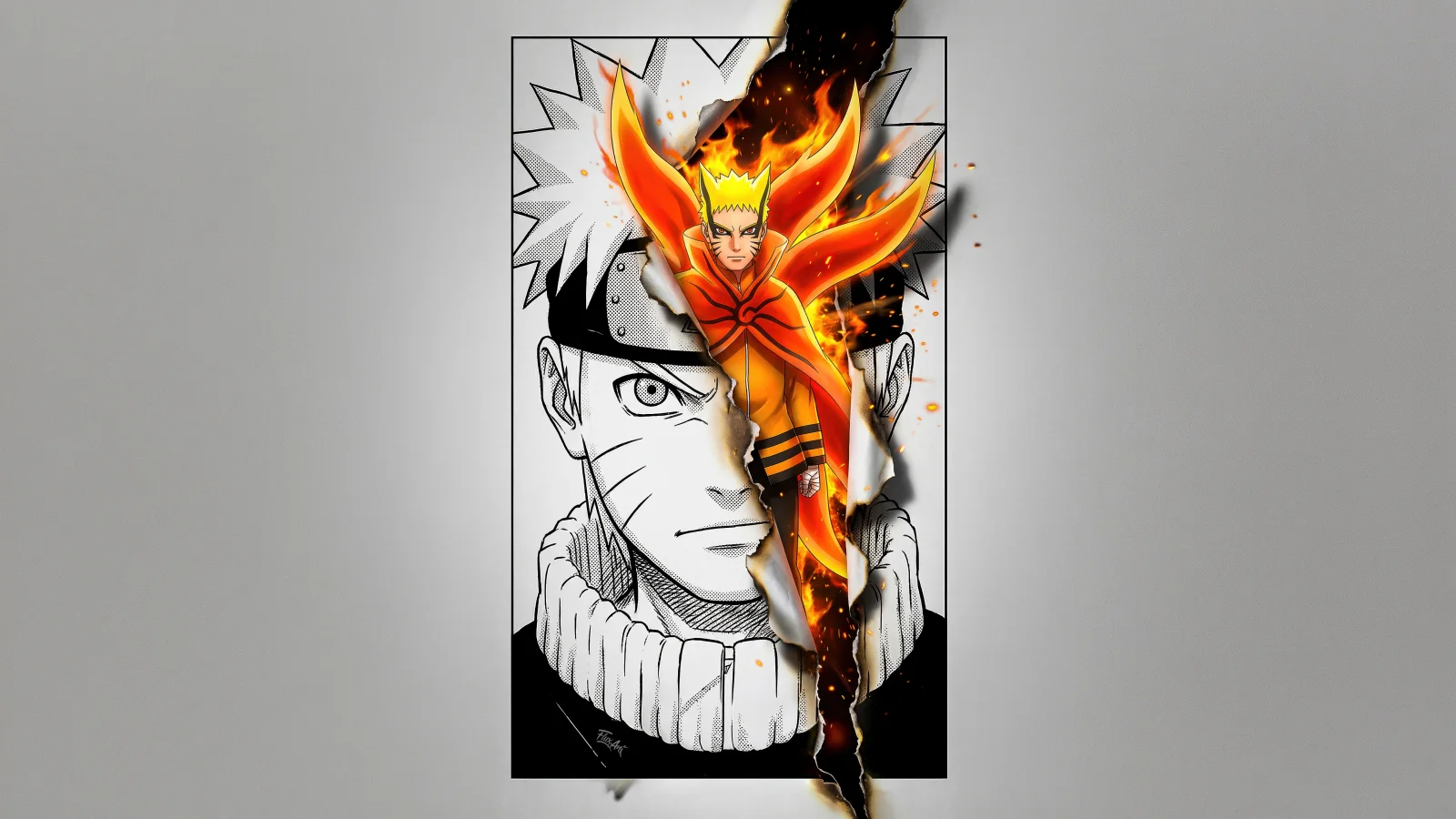 Naruto Uzumaki Skizze