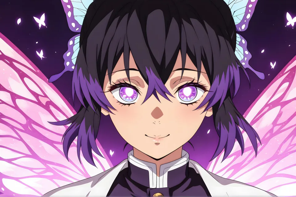 Shinobu Kocho Violett Augen