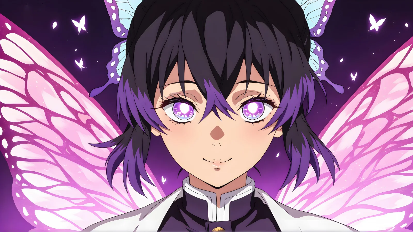 Shinobu Kocho Violett Augen