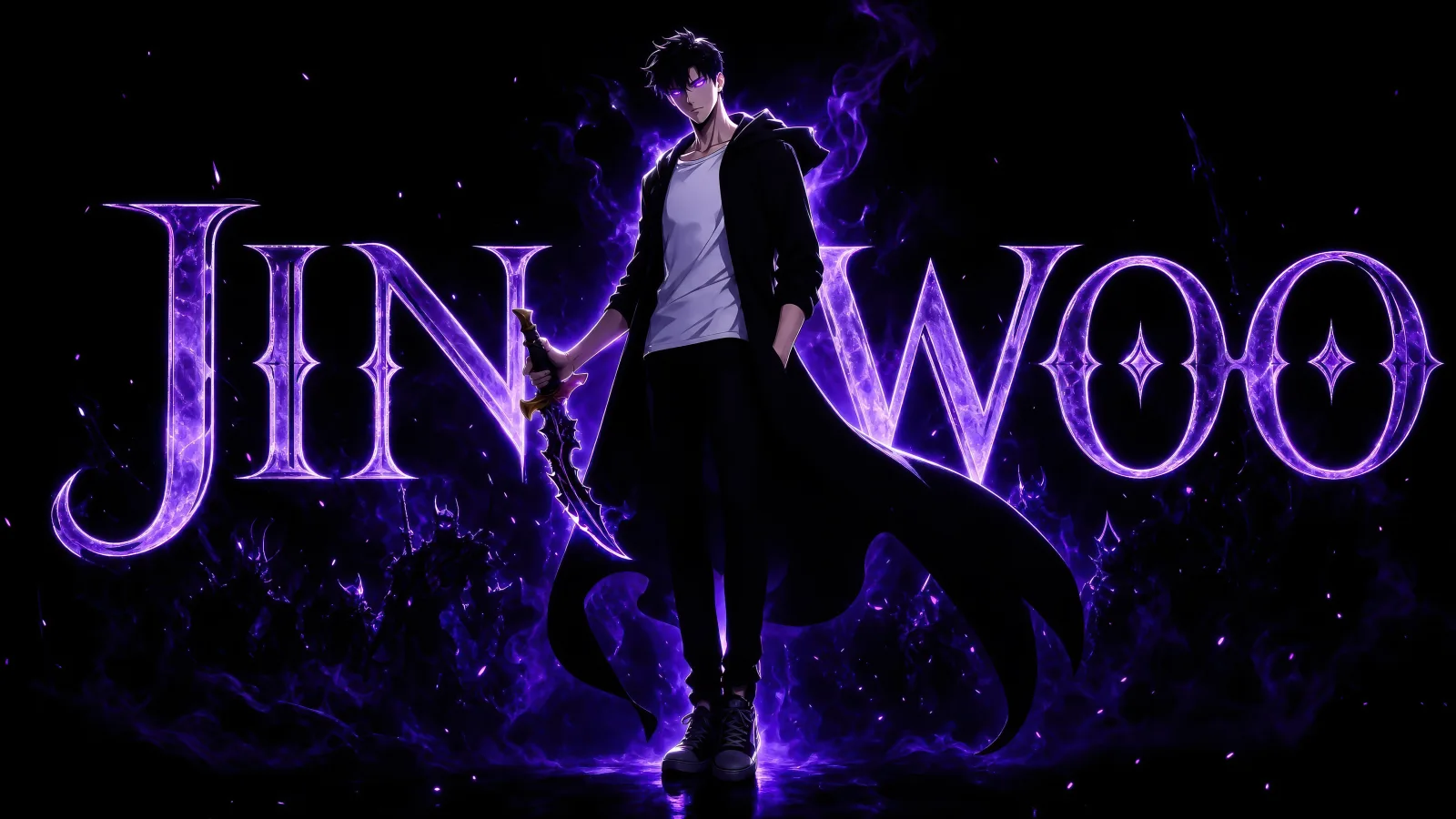 Sung Jinwoo High contrast