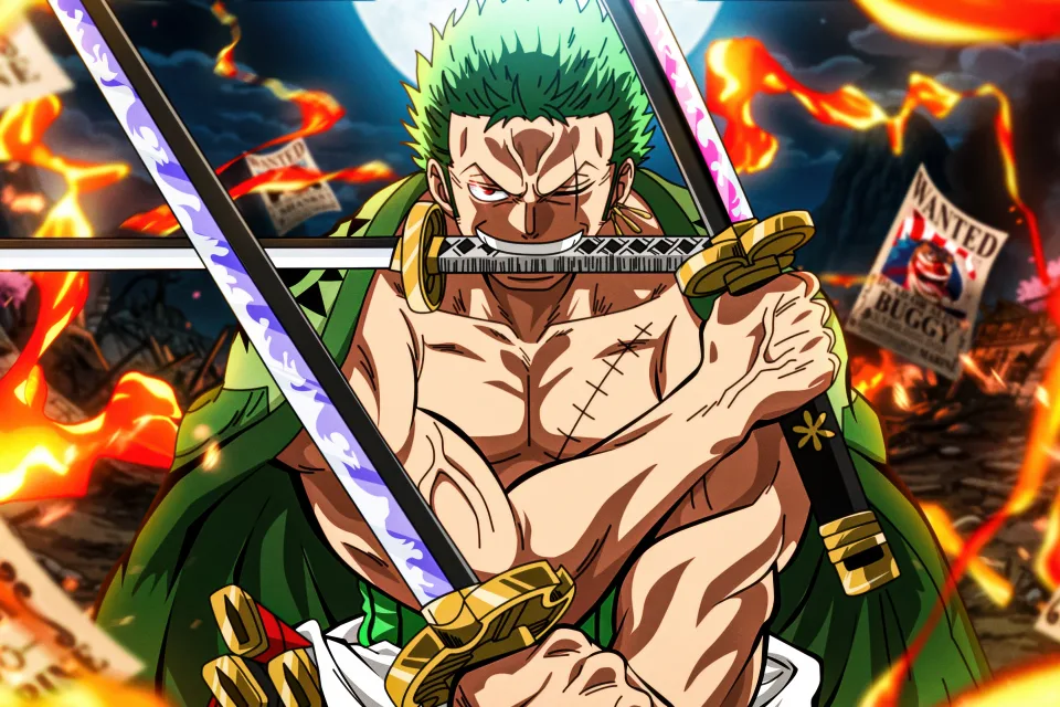 Three Sword Style Roronoa Zoro