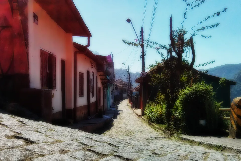 Gasse Stadt in Brasilien