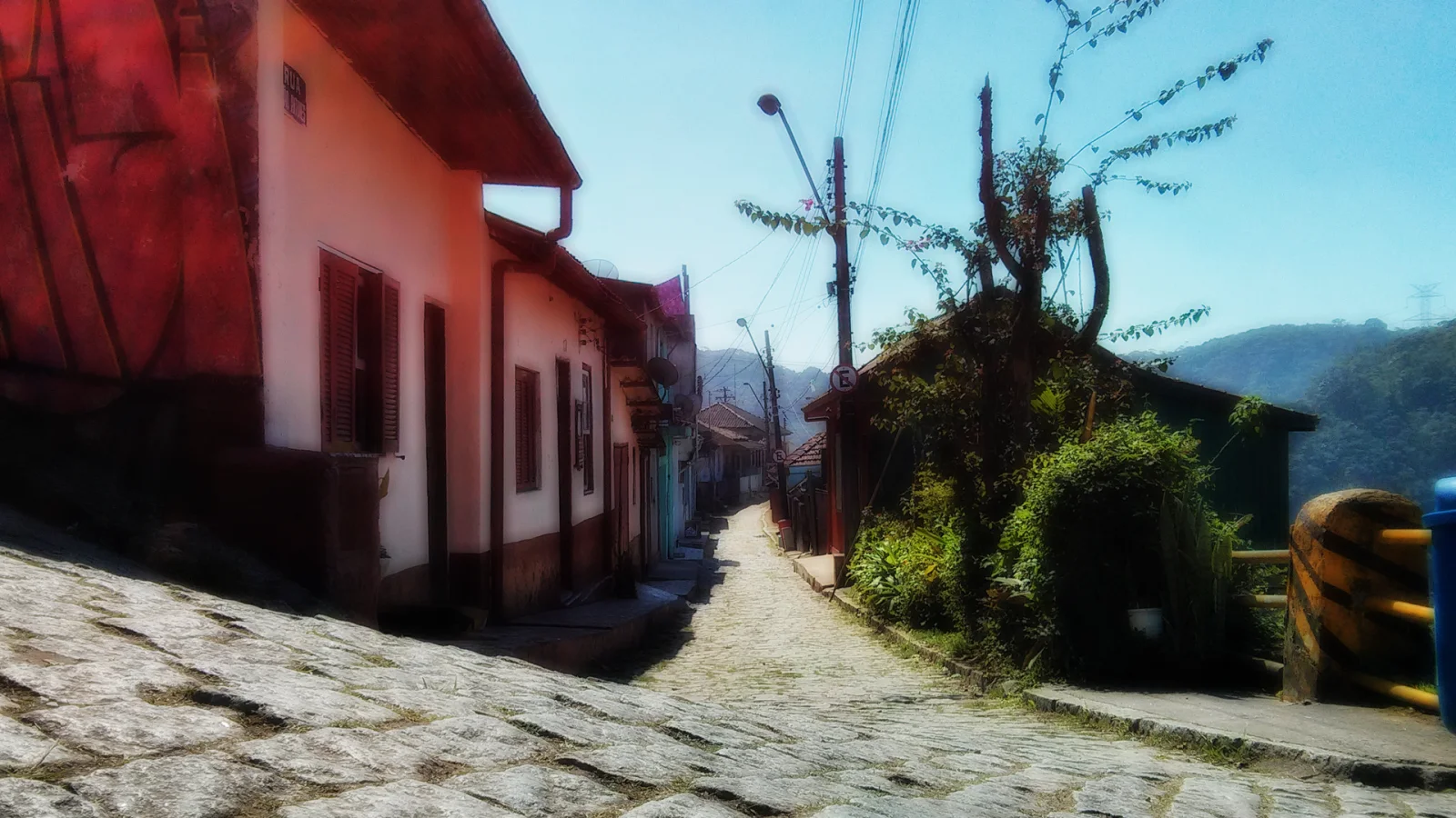 Gasse Stadt in Brasilien