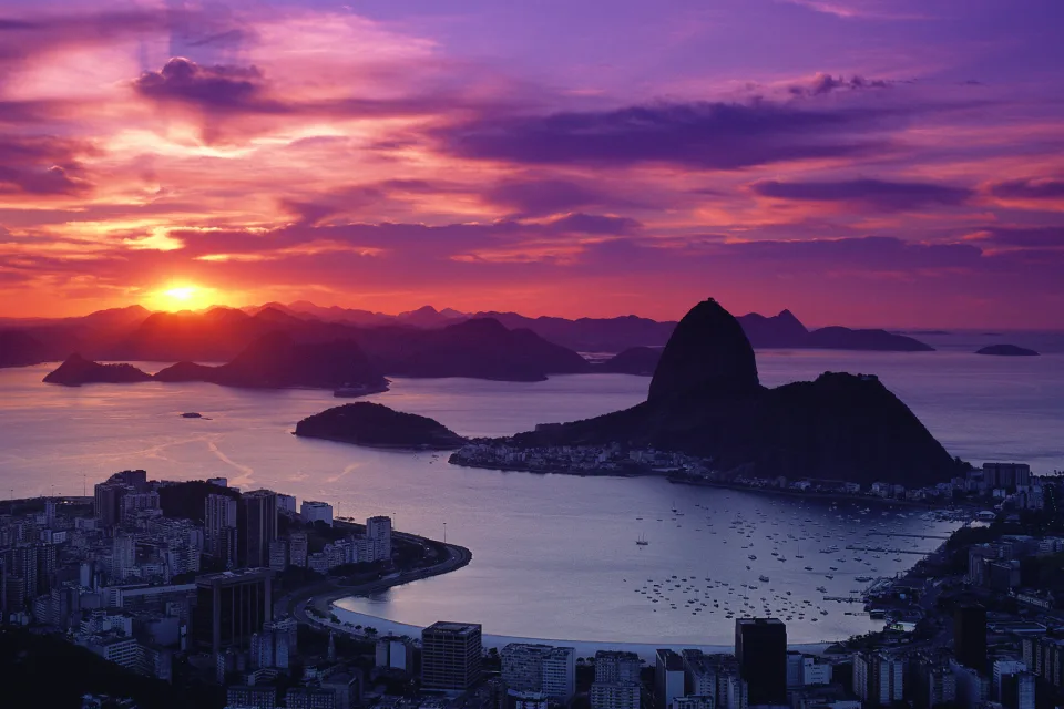Sonnenuntergang in Brasilien