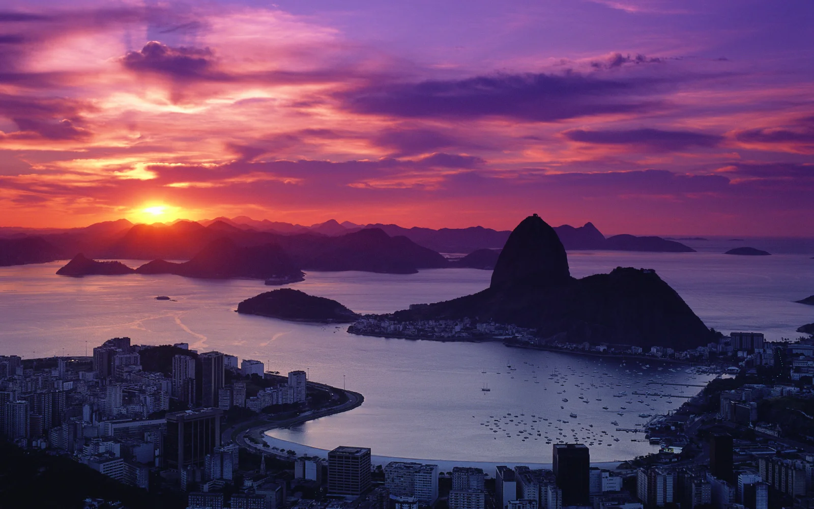 Sonnenuntergang in Brasilien