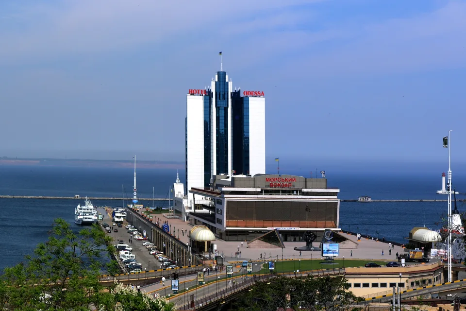 Passagierterminal im Hafen von Odessa